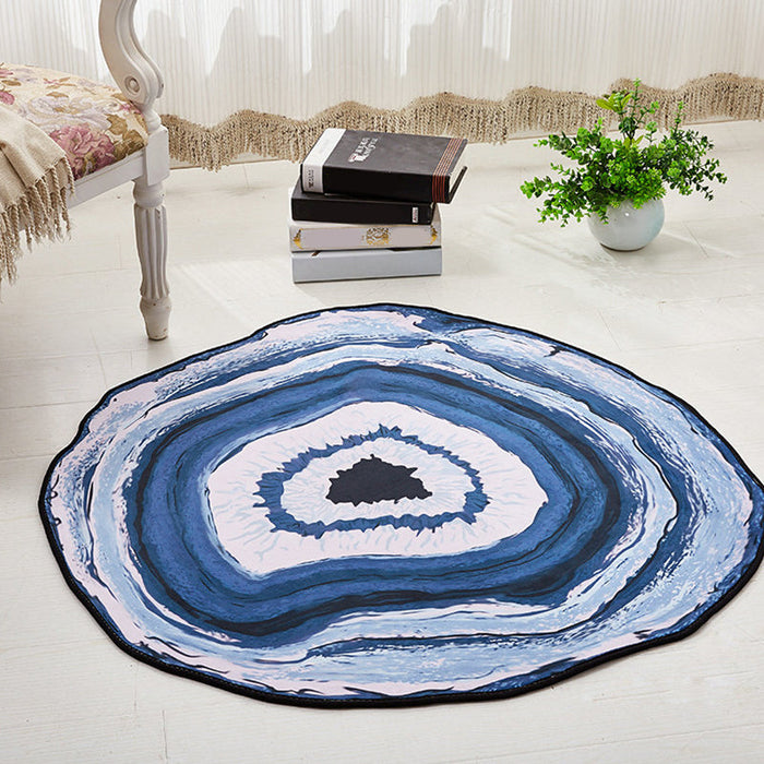 Unique Decoration Rug Multicolor 3D Print Area Rug Polypropylene Easy Care Pet Friendly Washable Indoor Rug