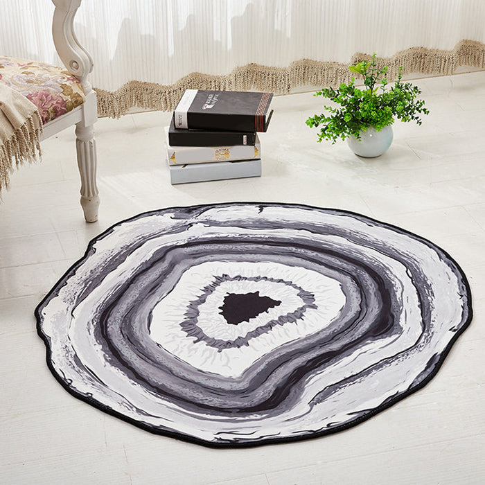 Unique Decoration Rug Multicolor 3D Print Area Rug Polypropylene Easy Care Pet Friendly Washable Indoor Rug