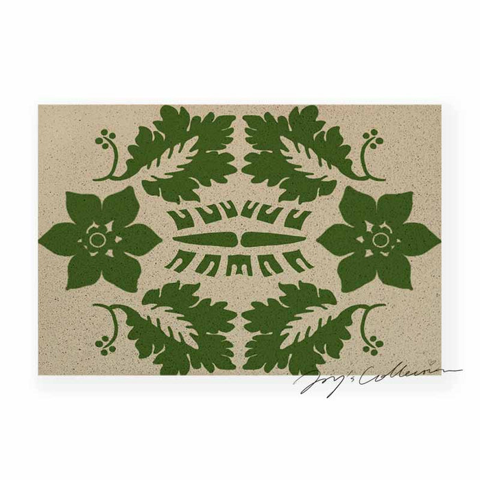 Feblilac Flowers and Plants Baroque PVC Coil Door Mat