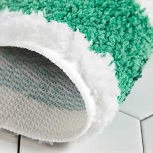 Feblilac Crocodile Animals Tufted Bath Mat