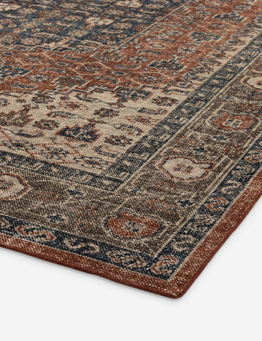 Alastor Hand-Knotted Wool-Blend Rug