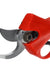 36V 25mm 1.3AH Cordless Electric Branch Scissor 2 Li-ion Batteries Pruning Shear Pruner Electric Pruning Shear (Red)