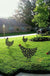 Chicken Yard Art Outdoor Garden Back Yard Gazon Stakes Hen Yard Decor