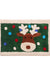 Feblilace Merry Christmas Reindeer ELK Green Ground Bath Mat