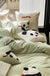 Cartoon Cute Style Cotton Sanding Duvet Cover Bed Sheet Bedding