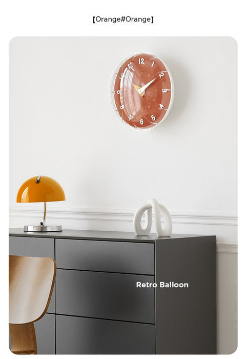 Desktop Decoration Home Ornament Bubble Balloon Seat Clock