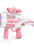 Bubbles Gun Kids Toy Rocket Soap Bubble Machine Guns Automatic Blower Portable Pomperos Toy For Children Gift