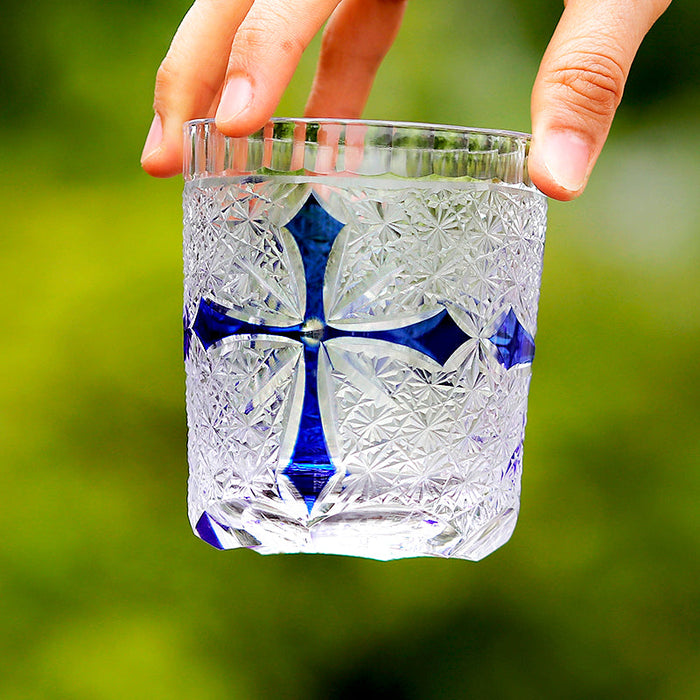 Fashionable Hand-carved Whiskey Crystal Glass