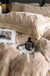 A Four Piece Set Of Rabbit Hair And Milk Velvet Duvet Cover On A Baby Plush Bed