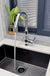 French Retro Pull Faucet Copper Classical Faucet Kitchen Sink Vegetable Basin Creative Hot And Cold Water Head