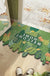 Feblilac Irregular Welcome Cactus PVC Coil Door Mat