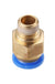 Machifit Pneumatic Connector Quick Joint PC Straight Male Thread Pipe Fittings 8-01/02/03/04