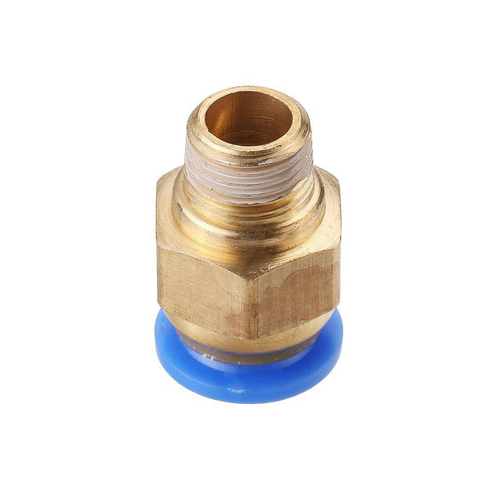 Machifit Pneumatic Connector Quick Joint PC Straight Male Thread Pipe Fittings 8-01/02/03/04