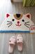 Cute Cartoon Cat Bath Mat