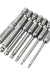 Broppe 7pcs 2/2.5/3/4/5/6/8mm 65mm Magnetic Ball Screwdriver Bits 1/4 Inch Hex Shank Screwdriver Bit