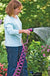 Garden telescopic hose sprinkler