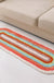 Feblilac Rainbow Runway Bedroom Mat