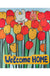Welcome Home Flower Door Mat