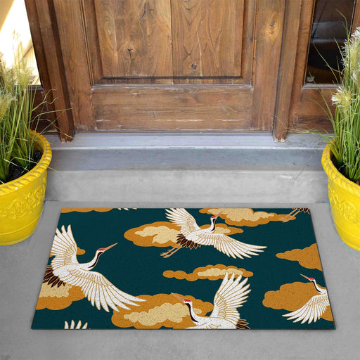 Flying Crane Entrance Door Mat