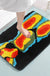 Feblilac Body Art Black Ground Thermal Imaging Beauty Tufted Bath Mat