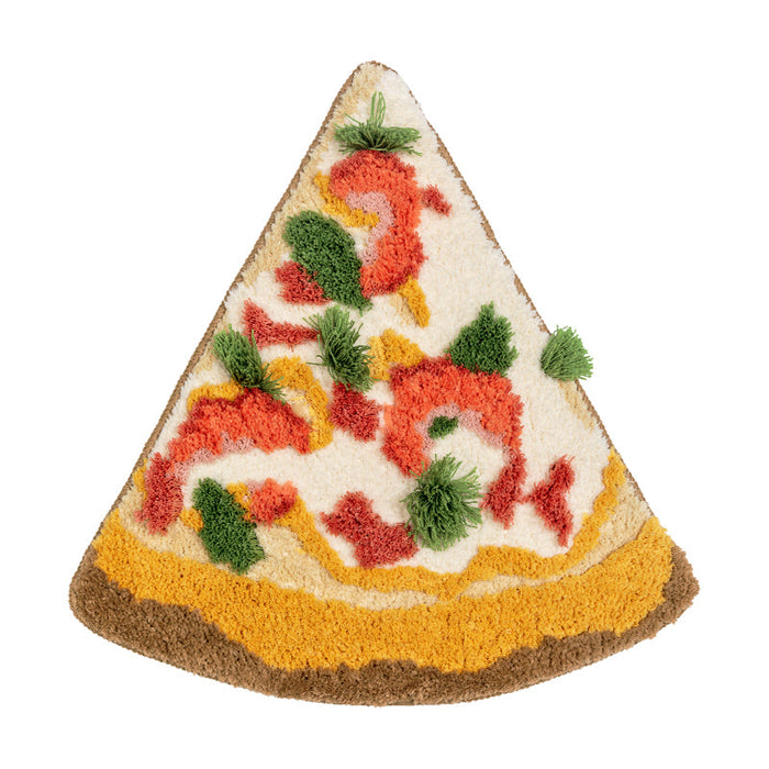 Feblilac Cute Fun Pizza Rug Bath Mat