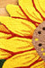 Feblilac Woven Acrylic Fibers Sunflower Door Mat