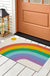 Feblilac Rainbow and Sun PVC Coil Door Mat