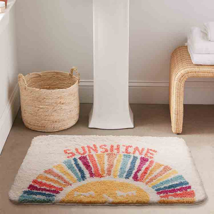 Colorful Sunshine Bath Mat