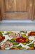 Feblilac Beautiful Rose Garden PVC Coil Door Mat