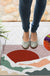 Feblilac Snow Mountain and Red Sun Nylon Door Mat