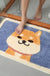 Feblilac Cartoon Akita Dog Mat