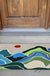 Feblilac Green Mountains and Rivers PVC Coil Door Mat