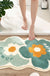 Feblilac Flower Tufted Bath Mat