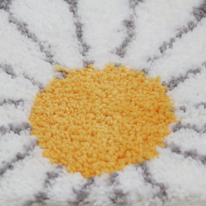 Feblilac Cute Daisy Bath Mat