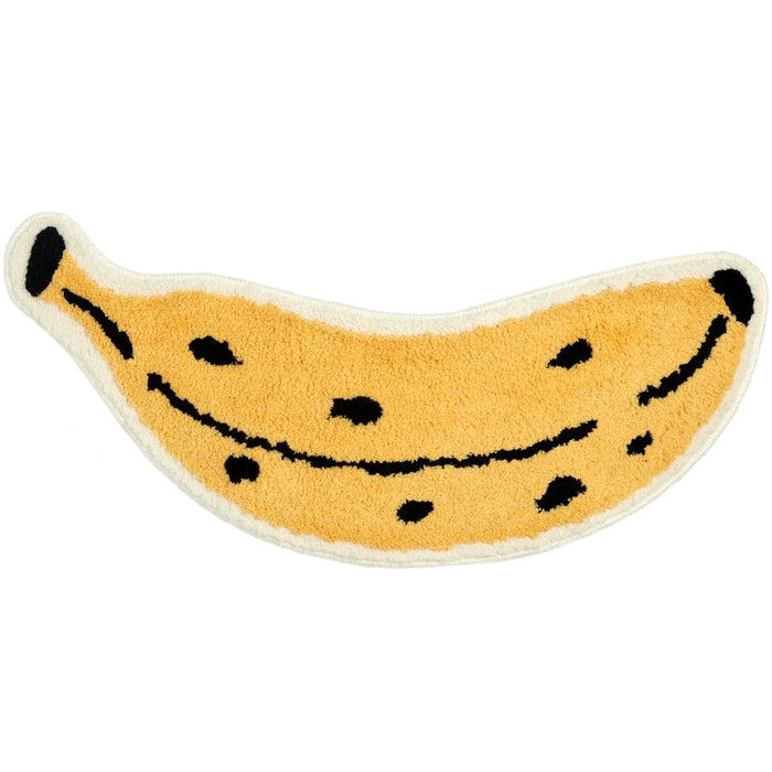 Febliac Yellow Banana Bath Mat Bath Rug Door Mat