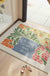 Yellow and Pink Flower Garden Door Mat