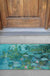 Feblilac Oil Painting Water Lily PVC Coil Door Mat