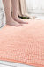 Feblilac Solid Large Particles Plush Chenille Bath Mat