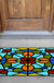 Feblilac Baroco Style Glasses Geometric PVC Coil Door Mat