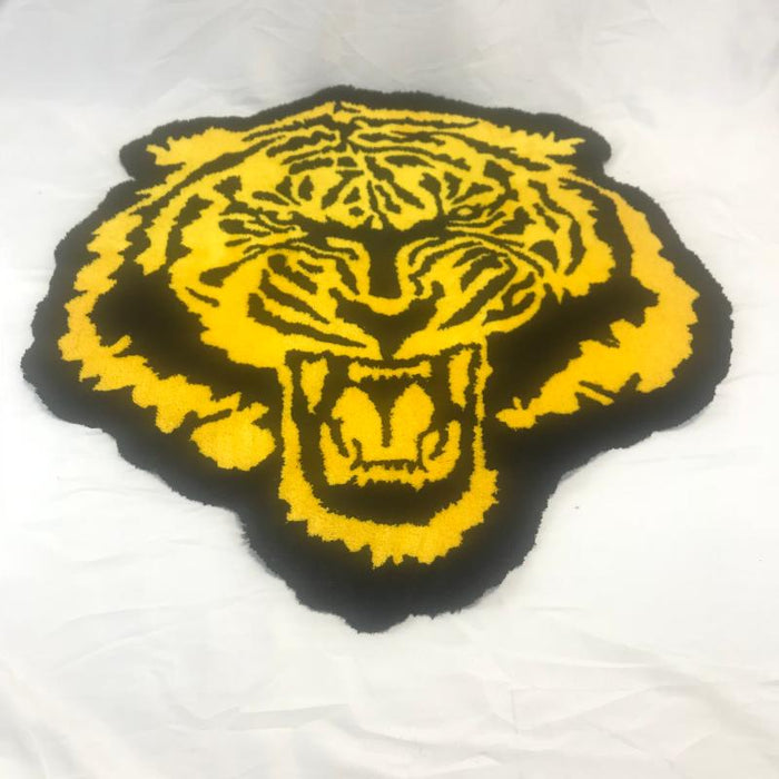 Feblilac Cute Tiger Tufted Bath Mat