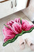 Feblilac Pink Tulip Tufted Bathmat