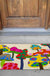 Feblilac Color Mushroom PVC Coil Door Mat