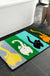 Feblilac Cute Four Color Cats Bathroom Rug Bathmat