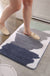 Color Blocks Bath Mat, Abstract Bathroom Rug