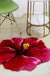 Feblilac Hibiscus Rosa-Sinensis Tufted Bath Mat