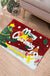 Feblilac Merry Christmas Tufted Bath Mat