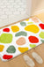 Feblilac Colorful Stones Tufted Bath Mat