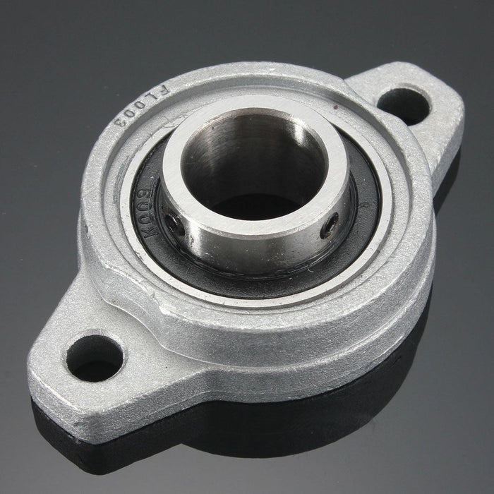 Machifit 8/10/12/15/17mm Bore Diameter Zinc Alloy Pillow Block Flange Linear Bearing KFL Series CNC