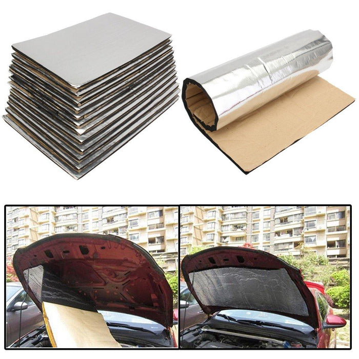 12 Sheets 10mm Car Van Sound Proofing Deadening Insulation Closed Cell Foam