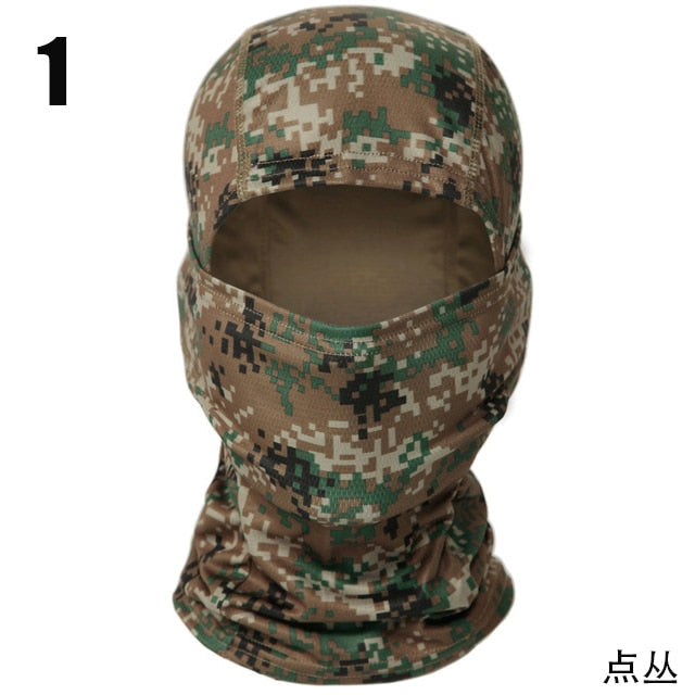 Tactical Camouflage Balaclava Full Face Mask - Okeihouse